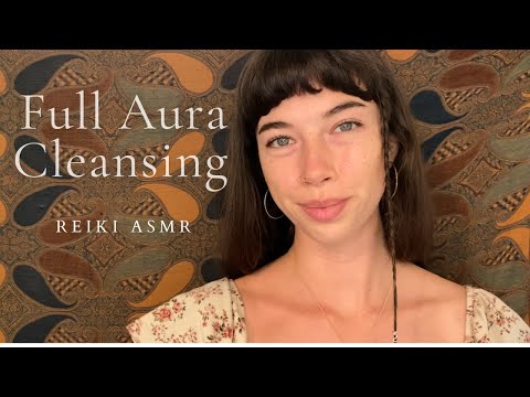 Reiki ASMR ~ Calming | Aura Cleanse | Fluffing | Selenite | Clear Quartz | Reset | Energy Healing