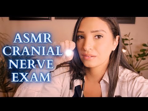 ASMR Cranial Nerve Exam Doctor Role Play! | Medical ASMR |