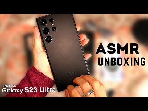 ASMR || samsung 23 ultra unboxing