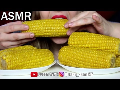 ASMR Corn on the Cob | Crunchy Eating Sounds | No talking | Queen ASMR