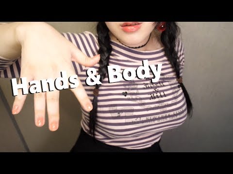 ASMR Sounds of The Human - Hands & Body (I feel shy..!) 손과 몸 속