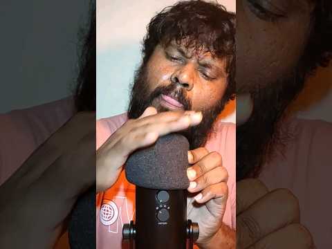 ASMR Mic Rubbing With Cover #shorts