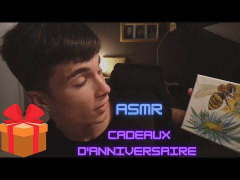 ASMR Français - 🎁 Mes Cadeaux D'anniversaire ! 🎁