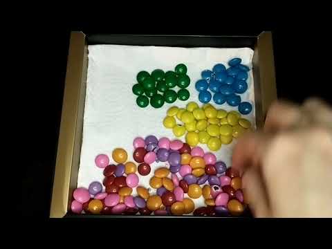 ASMR - Terapia Das Cores: Falando Baixo + Doces • Color Therapy: Speaking Softly + Sweets