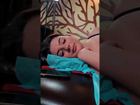 Deep painful anticellulite massage for Anna #cellulite #shorts