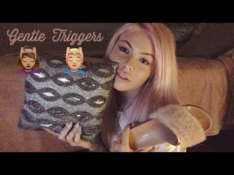 Tingley Triggers with 5 Objects  ||  Fabrics, Glass, Beads ASMR