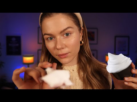 ASMR Most Relaxing Shaving RP.  Soft Spoken Personal Attention