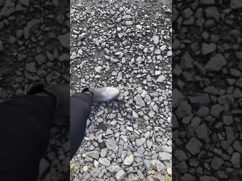 ASMR Walking on rocks | tingles very relaxing sound