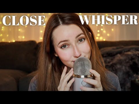 ASMR | Sleepy Close Whispers to Send Tingles Down Your Spine✨