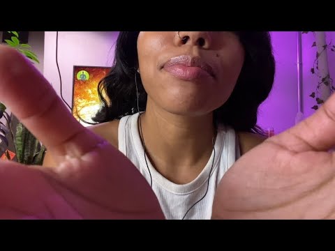 Asmr raise your energetic frequency {cleansing you, affirmations, & hand movements}