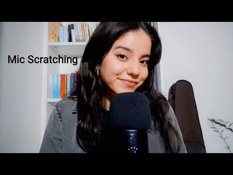 ASMR Mic Scratching and Trigger words