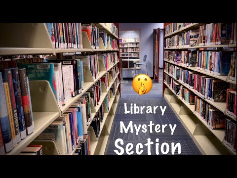ASMR Request (No talking) Library visit/Mystery/Murder section Whispered version tomorrow.