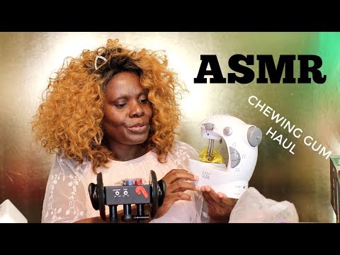 Chewing Gum Haul ASMR Eating Sounds For Head Phones | Spirit Payton