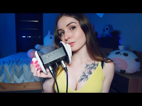 ASMR EAR LICKING, SPOON AND SHAVING CREAM SOUNDS