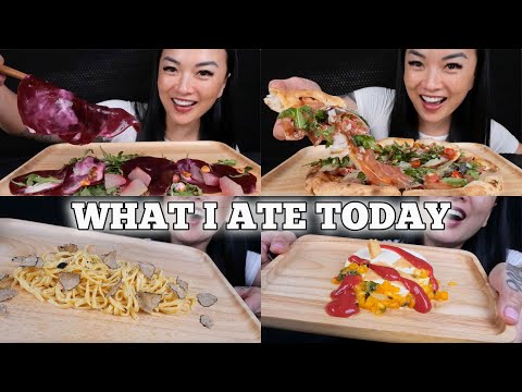 WHAT I ATE TODAY *FULL FACE FRIDAY NOT THAI FOOD EDITION (EATING SOUNDS) NO TALKING | SAS-ASMR