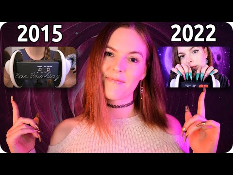 ASMR History of Mic Triggers from 2015 to 2022 (Ear Massage, Ear Cleaning, Cupping, Mic Scratch, +)