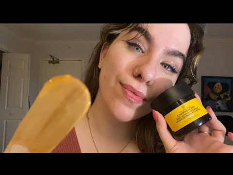 ASMR Spa Roleplay | Face mask application
