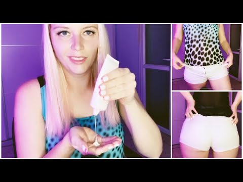 ASMR Scratching Shorts / Hand Sounds (dry and cream)