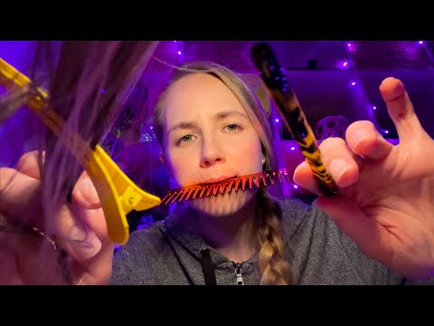 AGGRESSIVE chaotic SCALP & lice check on you - best tinglessss! (asmr)