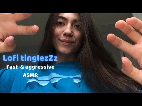 Fast & aggressive ASMR hand sounds, build up tapping, camera tapping +