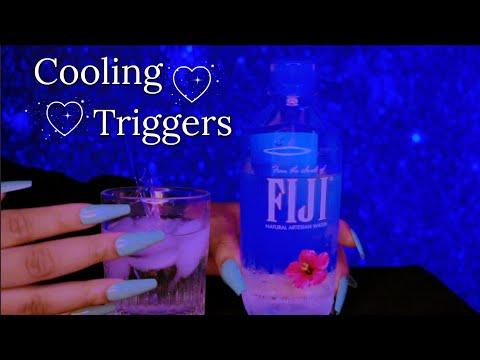 ASMR - COOLING TRIGGERS TO CALM YOU 🥶🧊✨