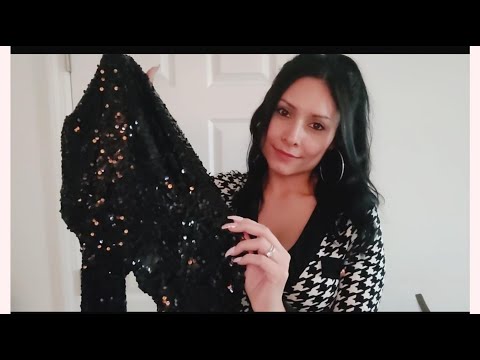 ASMR Stylist RP: Fabric sounds and try on