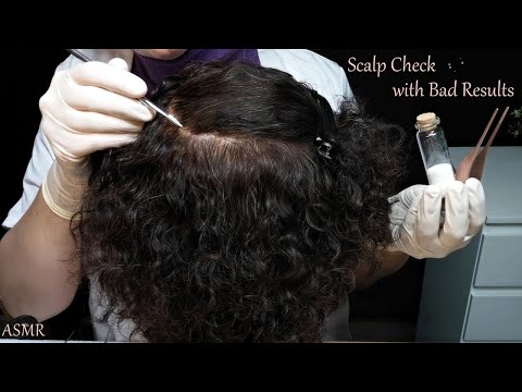 ASMR Medical Scalp Check with Bad Results (Lots of Whispering)