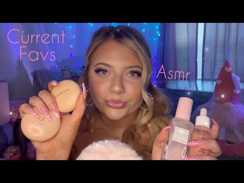 Asmr Current Favorites | Makeup & Skincare 🧴lots of tapping 💖