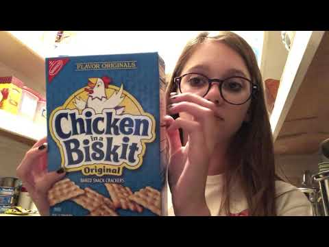 b*tchy girl packs your groceries ASMR