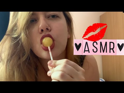 ASMR | Licking & Sucking XXL Lollipop🍭 👄| Wet Mouth Sound | Feel the Tingles!