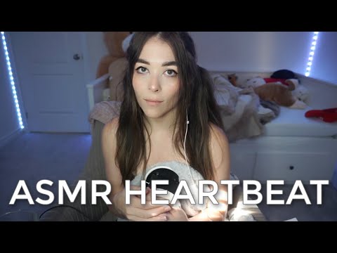 |ASMR| INCREDIBLY RELAXING HEARTBEAT AND PURRING
