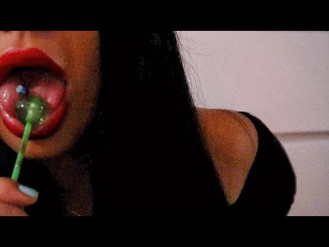 ASMR LOLLIPOP | WET MOUTH SOUNDS | CANNABIS FLAVORED