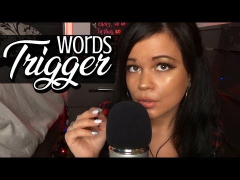 ASMR Trigger Words * TOP 25 Best Word Triggers for Tingles*