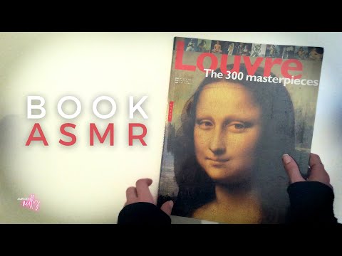 ASMR | Book Showing & Page Turning | Book ASMR: Louvre, The 300 Masterpieces (No Talking)