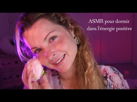 ASMR ROLEPLAY FRANCAIS - MASSAGE ENERGETIQUE de ton visage et les mots doux pour dormir