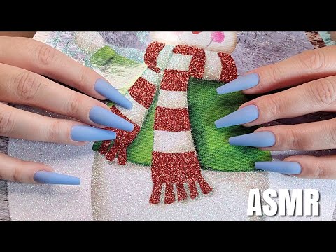 ASMR Textured Scratching And Tapping | Long Nails