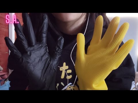 Asmr | Rubber Versus Nitrile Gloves