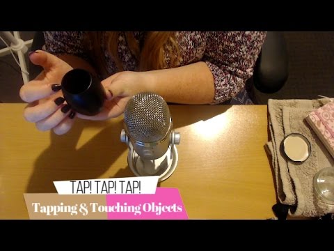 ASMR | Tapping & Touching Objects ~Requested Video~  (Blue yeti)