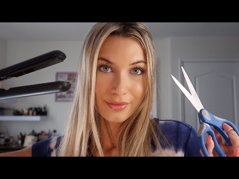 ASMR ✂ Trim & Style Hair Dresser Roleplay