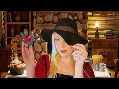 ASMR ROLEPLAY🦃 The Return of Kooky Auntie Flee: A Thanksgiving Feast 🦃