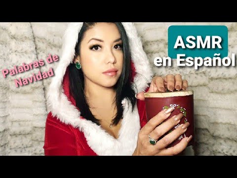 ASMR en ESPAÑOL| 🎄 Navidad 🎄 Susurrando Palabras Inaudible Movimiento de Manos