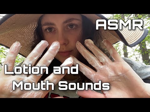 ASMR In The Woods! (o_O) | Mouth Sounds, Trigger Words, and Positive Affirmations | Lotion Sounds