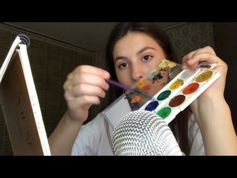 Asmr Drawing you in one minute