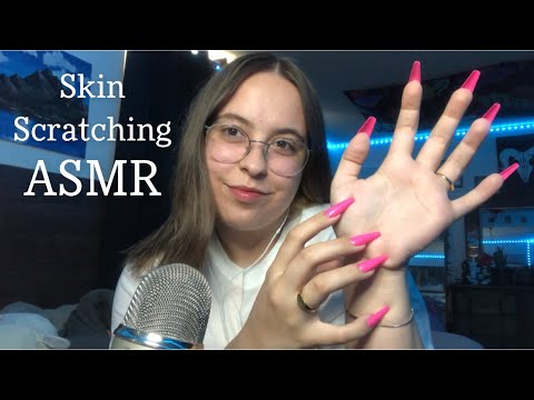 Fast & Aggressive Skin Scratching ASMR // Custom Video