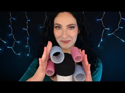 The Best Intense Mic Scratching ASMR with Velcro Hair Rollers (The Tingliest Brain Massage)