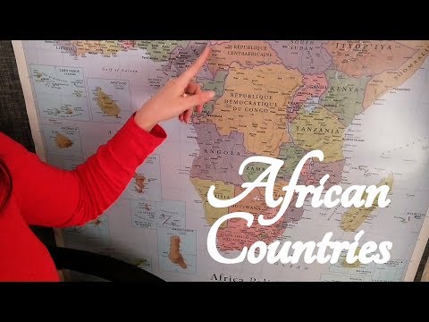 ASMR Countries of Africa (Geography) ☀365 Days of ASMR☀