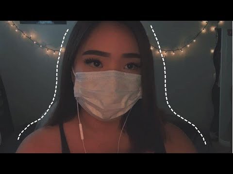 Surgical Mask, Latex Gloves, Mouth + Kiss Sounds | ASMR