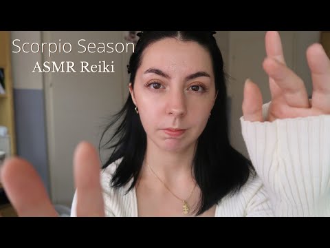 ASMR Reiki｜Scorpio szn ｜ surrender to endings｜heightend motivation｜work with your shadows