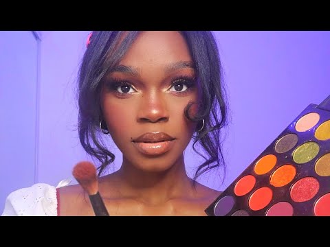 ASMR | Doing Your Eye Makeup | Lots of personal attention | Nomie Loves ASMR