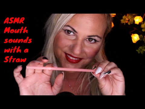 ASMR 1 Hour Mouth/Teeth sounds with a Straw